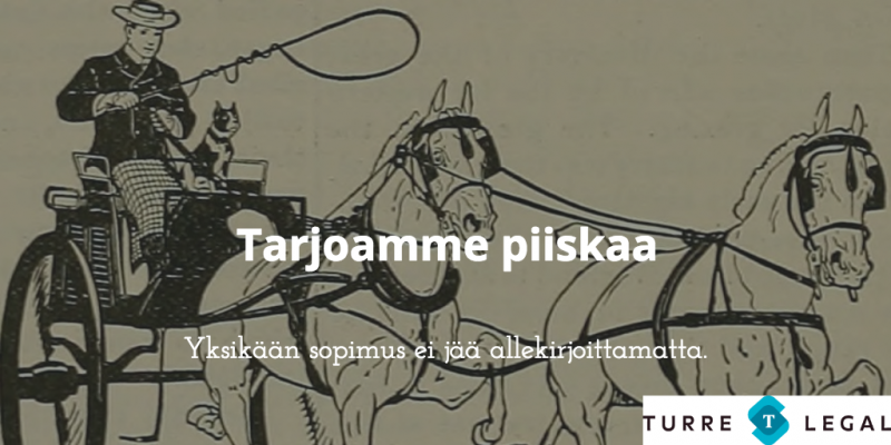 Tarjoamme piiskaa