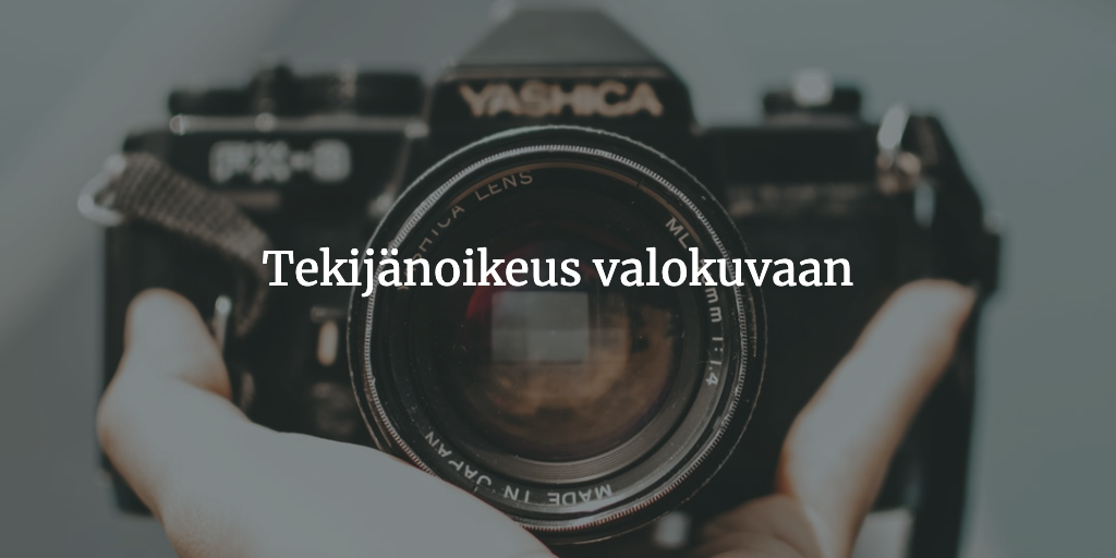 Tekijänoikeus valokuvaan